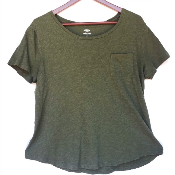 Old Navy Tops - Olive Tee Shirt | Large | Old Navy